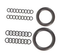 SHINEOFI Joint Torique en Caoutchouc Étanchéité pour Nettoyeur Haute Pression 1/4 Et 3/8, Kit 40 Pièces, Résistance à La Chaleur Et Usure, Remplacement Joints Toriques Machine Nettoyage