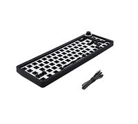 SHINEOFI Kit Clavier Mécanique DIY Filaire Noir RGB Programmable avec Macro et Hot Swappable Design Compact Ergonomique pour Pc Gaming et Bureau