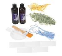 SHINEOFI Kit Cyanotype DIY Complet avec Liquide Photosensible et Papier Aquarelle Fournitures Artisanat pour Création de Peintures et Projets Artistiques