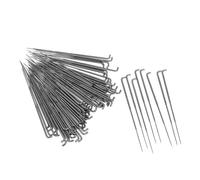 SHINEOFI Kit de Feutrage à L'aiguille Outils Polyvalents et Stables 100 Pcs en Acier Argenté pour Projets DIY de Laine et Feutre, pour Débutants et Experts
