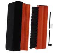 SHINEOFI Kit de Nettoyage Vinyle pour Platine et Lecteur CD DVD Brosses Durables pour Entretien et Nettoyage Délicat des Disques Compatible avec Divers Modèles