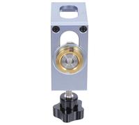 SHINEOFI Kit de Perçage pour Assemblages à Tourillons 8 MM Gabarit de Positionnement Métallique Trois-en-Travail du Bois Outil Précis pour Portes D’Armoires et Meubles Compatible Bois