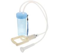 SHINEOFI Kit Portable de Traite Manuel pour Chèvres et Moutons Pompe à Succion Légère Extraction Douce et Hygiénique Du Lait pour Usage Agricole et Extérieur