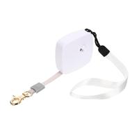 SHINEOFI Laisse Rétractable pour Petit Chien 2m en Plastique et Nylon avec Sangle Poignet, Facile à Transporter et Protège Votre Animal Jusqu'à 5kg Couleur Aléatoire