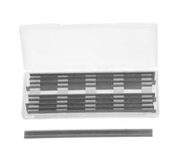 SHINEOFI Lames De Rabot Électrique En Acier Rapide 82x5,5x1,1 Mm Pièces Détachées Pour Rabot Manuel Et Fers De Rechange 10 Pièces Usage Unique Travail Du Bois
