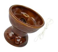 SHINEOFI Lampe à Huile Vintage en Céramique Petit Format avec Mèche pour Temple et Décoration Intérieure Lanterne à Pétrole Traditionnelle pour Usage Intérieur Lampe à Huile du Temple