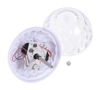 SHINEOFI Lampe Disco LED Rotative Mini Boule Colorée Perles Lampe de Dj Ktv pour Fête et Bar