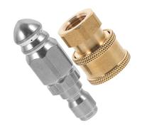 SHINEOFI Lance de Nettoyage Haute Pression avec Embout Rotatif pour Tuyau de Jardin Connecteur Rapide Ergonomique et Résistant Pression