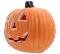 SHINEOFI Lanterne Citrouille LED Lumineuse Grosse Taille en Plastique Résistant aux Intempéries Décoration D’Extérieur pour Halloween Accessoire Décoratif pour Jardin Vitrine et Fête