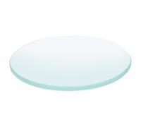 SHINEOFI Lentille Optique Convexe 75 MM en Verre Distance Focale 25 MM pour Cours de Physique et Énergie Solaire