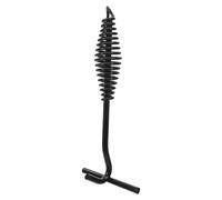 SHINEOFI Lève-Couvercle en Fonte 195 CM pour Cocotte en Fonte avec Poignée Spirale Antidérapante Crochet de Couvercle Résistant à la Chaleur Accessoire Polyvalent pour Pot et Couvercle