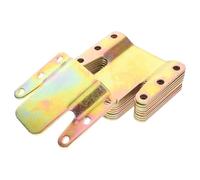 SHINEOFI Lot de 10 Clips de Connexion Coniques pour Canapé D’Angle, Connecteurs Universels pour Meubles, Accessoires Réglables pour Assemblage de Canapés Sectionnels, 76 Mm Largeur, 2 Mm