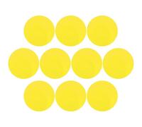 SHINEOFI Lot de 10 Films de Couleur pour Lampe Coucher de Soleil, Gel Correcteur de Couleur 66 Mm, Feuilles de Filtre Pet Légères et Portables, Éclairage Ambiance Studio Photo, Jaune