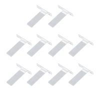 SHINEOFI Lot de 10 Supports pour Cadres Photo en Aluminium Pieds de Support Métalliques pour Cadres de Table Porte-Cadres Photo Robustes et Pratiques Organisateur de Bureau pour