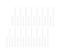 SHINEOFI Lot de 100 Protège-embouts de Boucles D'oreilles en Silicone Transparent, Manchons pour Tiges 0,8 Cm et 2 Cm, Hypoallergéniques, Maintien Invisible pour Oreilles Sensibles,