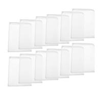 SHINEOFI Lot de 12 Paquet Filtrants en Maille Blanche pour Aquarium, Réutilisables avec Fermeture Éclair, Matériau en Tissu, Piègent Les Impuretés, pour Soins D'aquarium