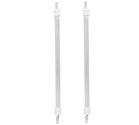 SHINEOFI Lot de 2 Ampoules de Rechange Halogènes pour Chauffage Électrique Terrasse Tube Chauffant en Quartz 23 CM Résistance Haute Température Pièce Compatible pour Radiateur