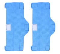 SHINEOFI Lot de 2 Bandeaux Anti-Transpiration en Coton pour Casque de Sécurité, Serviettes Rafraîchissantes PVA, Taille, Bleu, Absorbe Sueur et Protège Front en Milieu Industriel