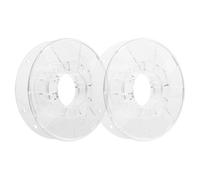 SHINEOFI Lot de 2 Bobines Réutilisables Transparentes en Plastique pour Filament d'Imprimante 3D 025 Kg Bobine Vide Anti-Enchevêtrement Compatible avec Différents Types de Filaments
