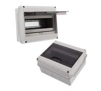 SHINEOFI Lot De 2 Boîtiers De Distribution De Charge Couvercle De Disjoncteur Boîtier Électrique Extérieur Boîtes De Distribution D Électricité