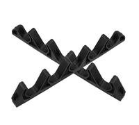 SHINEOFI Lot de 2 Boucles de Réglage pour Chaise Longue D'extérieur, Support Plastique Résistant, Réglage Multiposition 5 Niveaux, Accessoires Compatibles Mobilier de Jardin et Fauteuil