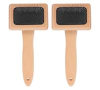 SHINEOFI Lot De 2 Brosses En Feutre De Laine Pour Le Toilettage Des Chats À Poils Longs Brosse De Feutrage Pour La Mue Idéale Pour Le Feutrage À L'Aiguille