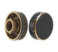 SHINEOFI Lot De 2 Capuchons De Rechange Pour Brûleur De Cuisinière À Gaz : Diffuseur De Flamme À La Chaleur, Couronne De Brûleur De Cuisinière À Gaz, Couvercle De Capuchon De