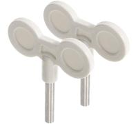 SHINEOFI Lot de 2 Clés de Remontage pour Boîte à Musique à Remontage Manuel Barre Métallique T de 27 MM Accessoires de Réparation DIY pour Mécanisme Musical Standard Pièces Détachées
