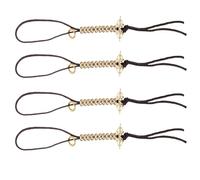 SHINEOFI Lot de 2 Compteurs de Perles Bouddha en Laiton Compteur de Doigts Portable Manuel pour Prières et Chants Outil de Comptage de Perles à Doigts Adapté à la Fabrication de