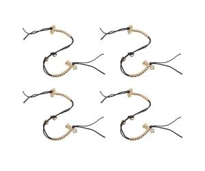 SHINEOFI Lot de 2 Compteurs de Perles Bouddhistes en Laiton Outil Portable DIY pour Prière et Contemplation Compteur Simple et Résistant pour Bijoux de Perles à Compter Accessoire