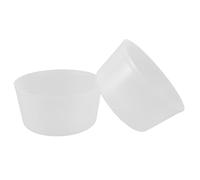 SHINEOFI Lot de 2 Doublures en Plastique pour Seau de Sauna en Bois 4L Revêtement Réutilisable pour Bain de Pieds Accessoire Facile à Nettoyer Insert de Remplacement pour Spa et Sauna