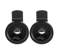 SHINEOFI Lot de 2 Objectifs à Clipser pour Smartphone Objectif Grand Angle et Macro Noir Lentille Détachable pour Photographie Mobile et Vidéographie de Voyage Accessoire Compatible