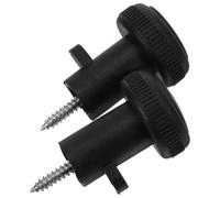 SHINEOFI Lot De 2 Poignées De Fenêtre Coulissante À Vis Bouton De Fenêtre Levier De Porte Coulissante Poignées En Plastique Bouton De Porte De Placard