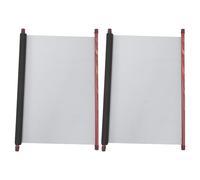 SHINEOFI Lot de 2 Rouleaux Vierges de Calligraphie Chinoise Réutilisables en Tissu à Eau, Taille 1,4 M X 42 Cm, Double Face, pour Entraînement Pinceaux à Eau, Pratique à Suspendre au