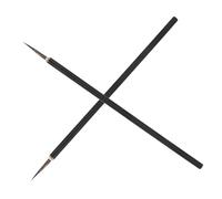 SHINEOFI Lot de 2 Stylos de Peinture en Céramique à Usage Polyvalent Pinceaux Fins Miniatures pour Travaux de Détail sous Glaçure