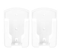 SHINEOFI Lot de 2 Supports Muraux pour Télécommandes Domestiques sans Perçage Grand Format Plastique Solide Autocollants Rangement Mural pour Télécommande TV et Climatiseur Gain de