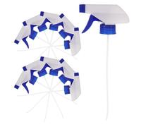 SHINEOFI Lot de 20 Buses de Flacon Pulvérisateur 28/410 Bleu et Blanc, Embouts de Rechange pour Pulvérisation Jardin, Accessoires Plastiques Compacts pour Arrosage et Entretien Extérieur