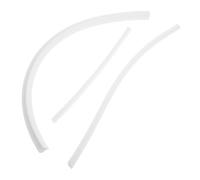 SHINEOFI Lot de 3 Bandes D'étanchéité en Écume Blanche pour Machine à Sceller Manuelle, Accessoire de Réparation Pratique Compatible Divers Matériaux D'emballage