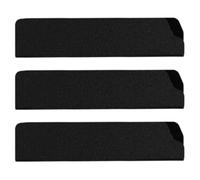 SHINEOFI Lot de 3 Manchons de Protection Floqués Noirs pour Couteaux Cuisine 5 Pouces, Étuis Imperméables Universels Légers et Portables, Adaptés aux Couteaux de Chef Voyage, Protège-lame