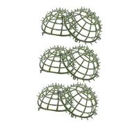 SHINEOFI Lot de 3 Supports pour Boules Topiaires Artificielles 10 CM en Plastique Solide Cadre de Décoration Polyvalent pour Jardin Mariage et Intérieur - Support de Plante et Cadre de