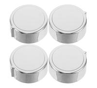 SHINEOFI Lot de 4 Boutons Minuterie Friteuse à Air Chaud, Interrupteur de Commande de Four en Plastique, Accessoires de Rechange Compatibles pour Cuisson Précise et Réglage Facile