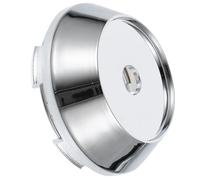 SHINEOFI Lot de 4 Enjoliveurs Centraux de Roue en Plastique Argenté, Capuchons de Fixation Universels pour Moyeu, Cache-Moyeux Protecteurs pour Jantes Automobiles, Installation Facile,