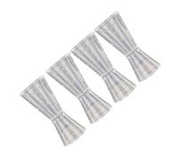 SHINEOFI Lot de 4 Tasses à Mesurer à Double Tête en Acier Inoxydable, Grosse Taille, Graduations Précises en Onces, Outil de Bar Professionnel pour Cocktails et Boissons Alcoolisées, Usage