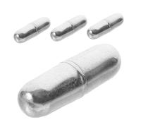 SHINEOFI Lot de 4 Tiges d'Agitation Magnétiques en Acier Inoxydable 6X22 MM Barres Magnétiques pour Laboratoire Polyvalent Cuisine Bureau et Bar Réutilisable