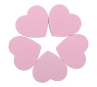 SHINEOFI Lot de 5 Décorations D'antenne de Cœur Rose Couvre-antennes Universels pour Voitures, SUV et Camions Accessoires Légers, Résistants aux UV et Imperméables, Faciles à Installer