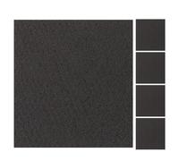 SHINEOFI Lot de 5 Feuilles Isolantes en Feutre de Carbone Haute Pureté 100X100X25 MM pour Isolation Thermique Résistante à la Chaleur Coussin Ignifuge pour Fours sous Vide et Soudage