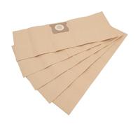 SHINEOFI Lot de 5 Sacs de Collecte de Poussière pour Aspirateur 5-6 Gallons, Paquet Jetables en Papier 65 X 25 Cm, Étanches et Robustes, Accessoires pour Dépoussiéreur Industriel