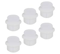 SHINEOFI Lot de 6 Bouchons en Silicone Étanches pour Bouteille D’eau Isotherme Bouchons Anti-fuite Petite Taille Adaptés pour Bureau Pique-niques et Usage Quotidien Remplacement Bouilloire