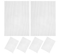 SHINEOFI Lot de 6 Grilles en Treillis Métallique 304 Acier Inoxydable 30x21 Cm, Maille Fine Flexible pour Filtration et Ventilation, Écran de Protection Polyvalent pour Bricolage