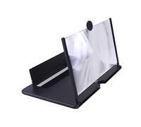 SHINEOFI Loupe D'écran de Téléphone Portable 3D Support Intégré pour Seniors et Adolescents, Amplificateur D'écran Portable en Matériau Solide, Design Compact, Couleur Aléatoire,